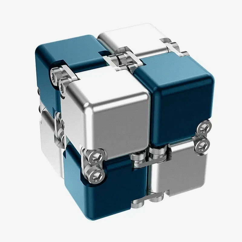 Model Kit Infinite Dimension - Metal DIY Infinite Cube Stress Relief