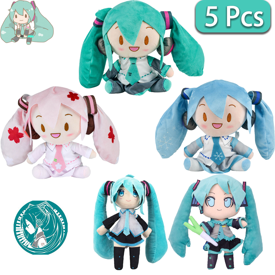 Model Kit Hatsune Miku - Cartoon 20cm Hatsune Miku Plush Doll