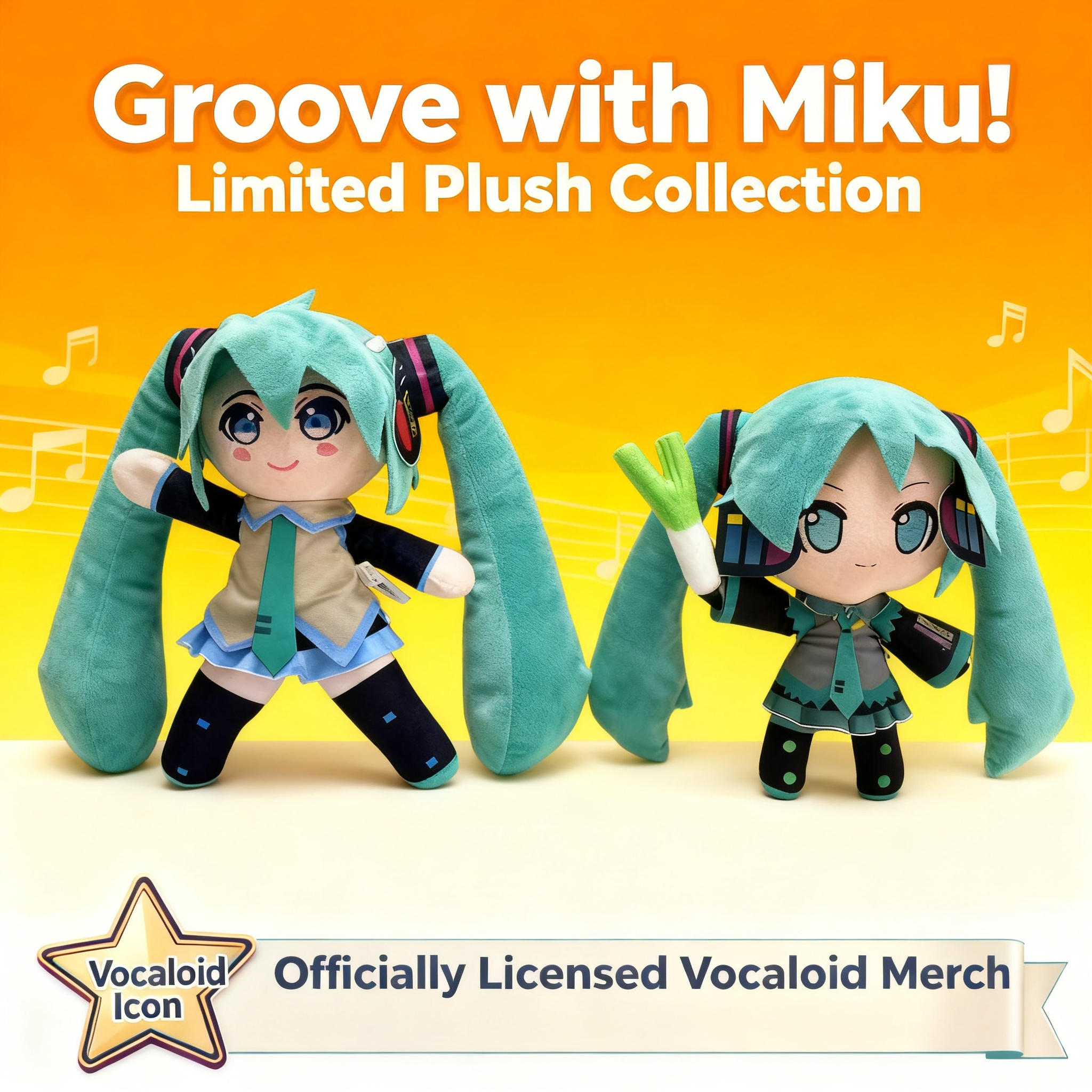 Model Kit Hatsune Miku - Hatsune Miku Plush Doll with Leek