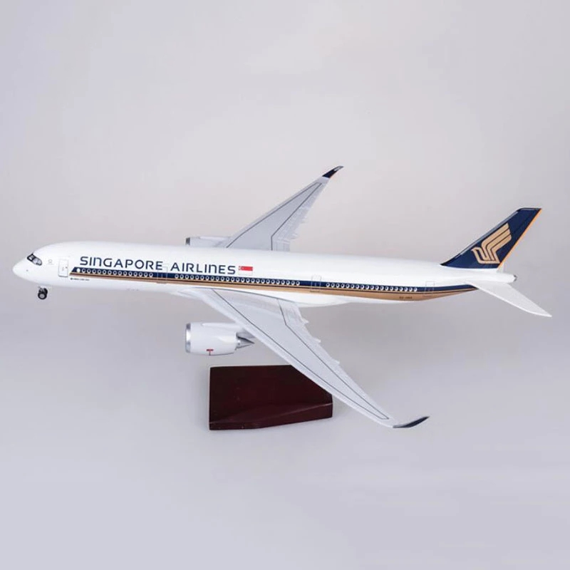 Model Kit Singapore - 47cm Singapore Airlines A350 Aircraft Model