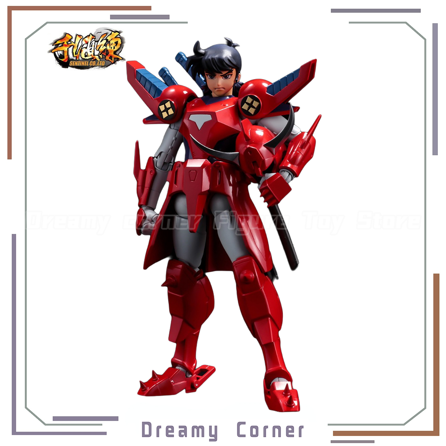 Model Kit Gurren Lagann - 【In Stock】Original Sentinel UnionCreative YoroiDen-Samurai Troopers