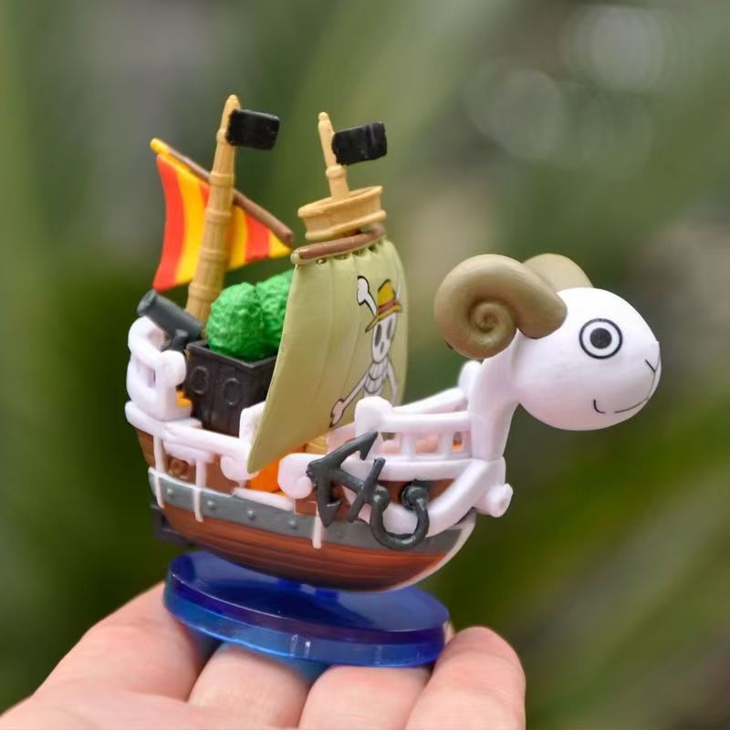 Anime One Piece 7cm Ship Figur - مراجعة Model Kit Ship وسعره