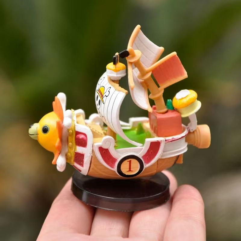 Anime One Piece 7cm Ship Figur - مراجعة Model Kit Ship وسعره