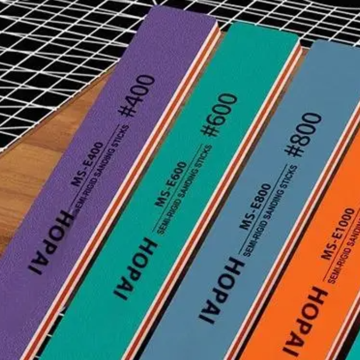6Pcs MS-E400-1500 Semi-rigid S - مراجعة Sanding Stick Set وسعره