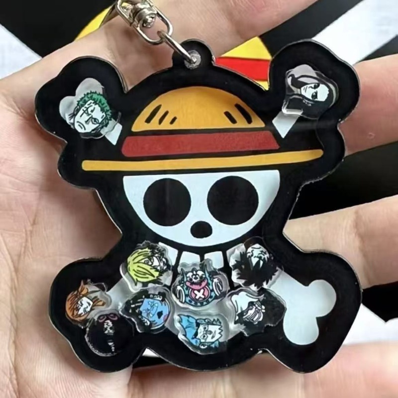 One Piece keychain Luffy straw - مراجعة Model Kit One Piece وسعره