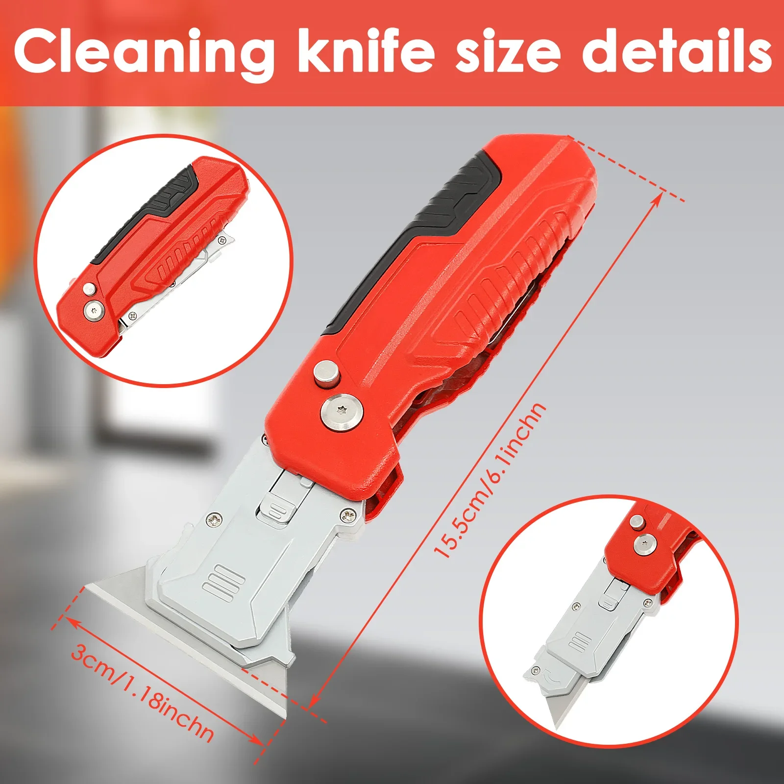 Adhesive Remove Scraper Foldin - مراجعة Seam Scraper Tool وسعره