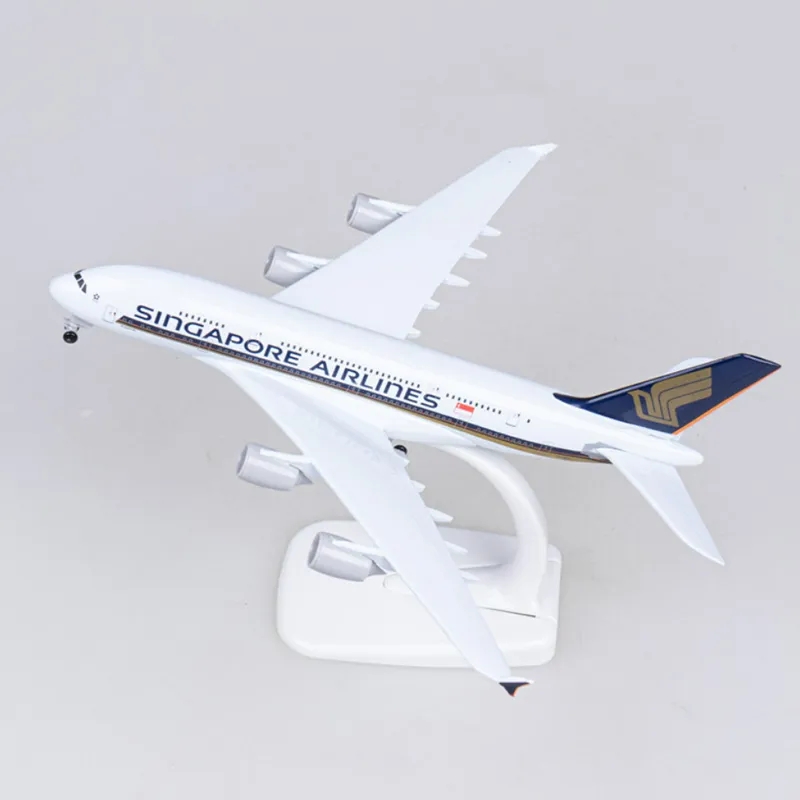 20cm Singapore A380 Airplane M - مراجعة Model Kit Singapore وسعره