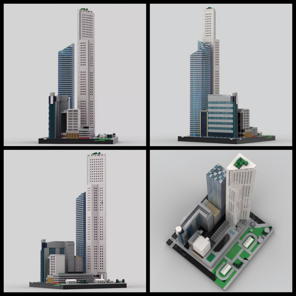 MOC Creative City Landmark Arc - مراجعة Model Kit Singapore وسعره