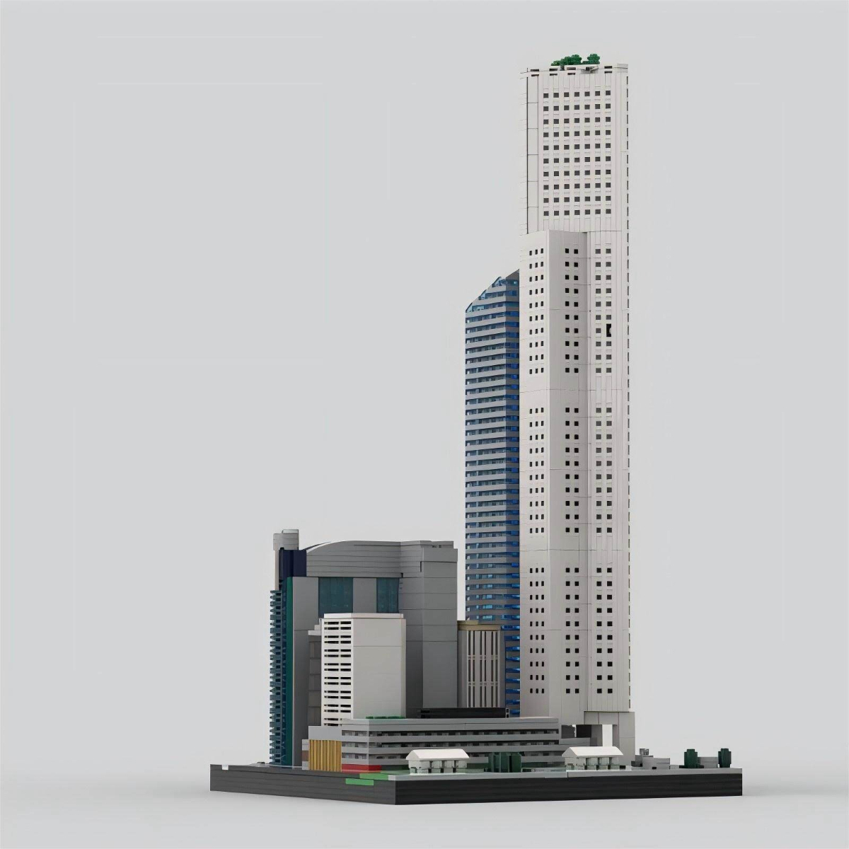 MOC Creative City Landmark Arc - مراجعة Model Kit Singapore وسعره