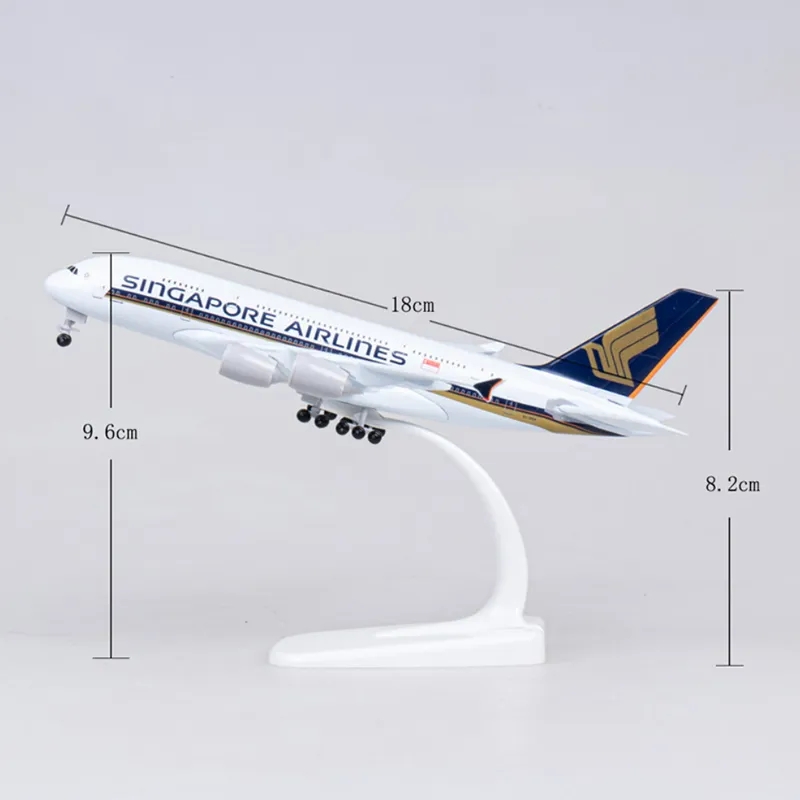 Metal Aircraft Airliner Model  - مراجعة Model Kit Singapore وسعره
