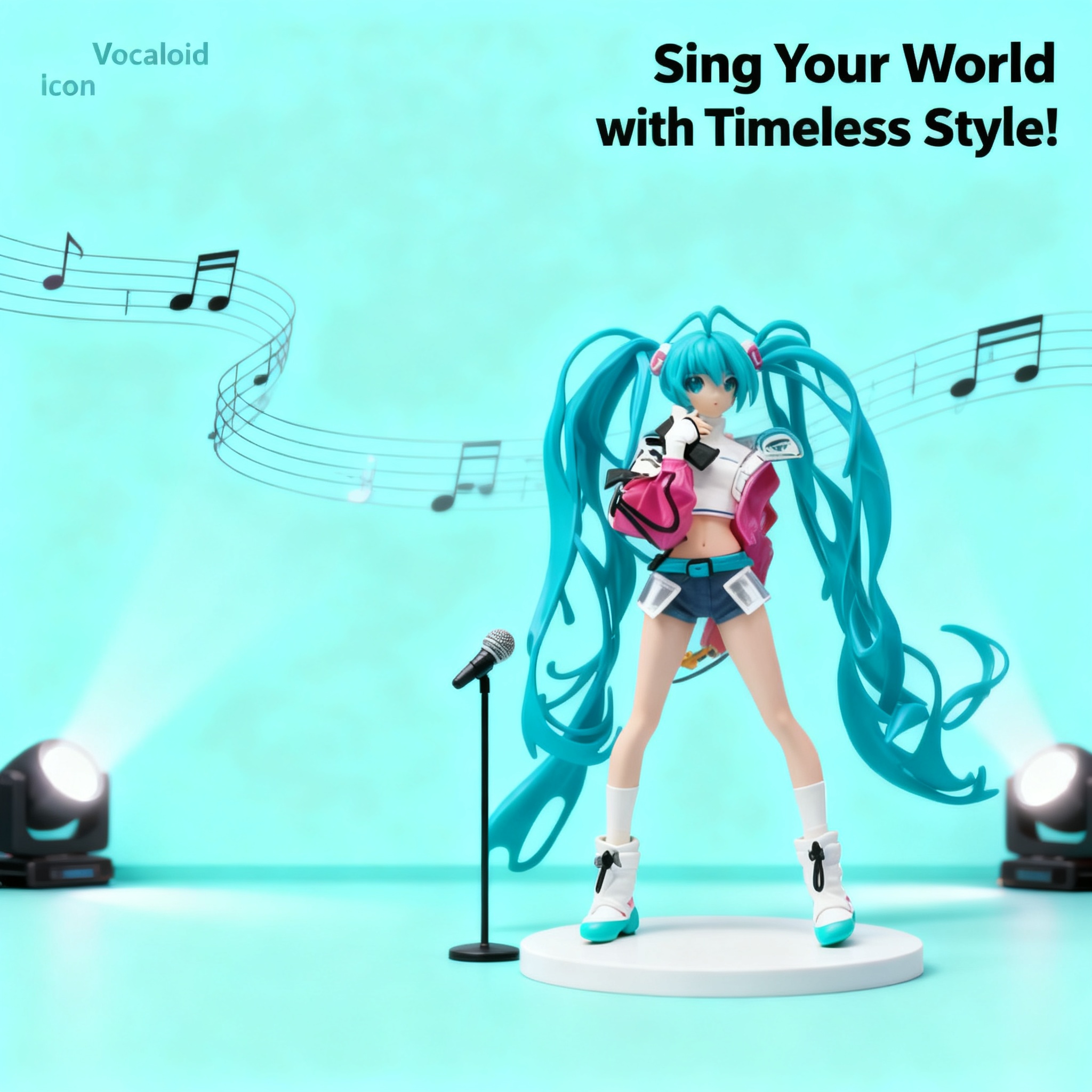 Miku Hatsune Vocaloid Figure K - مراجعة Model Kit Hatsune Miku وسعره