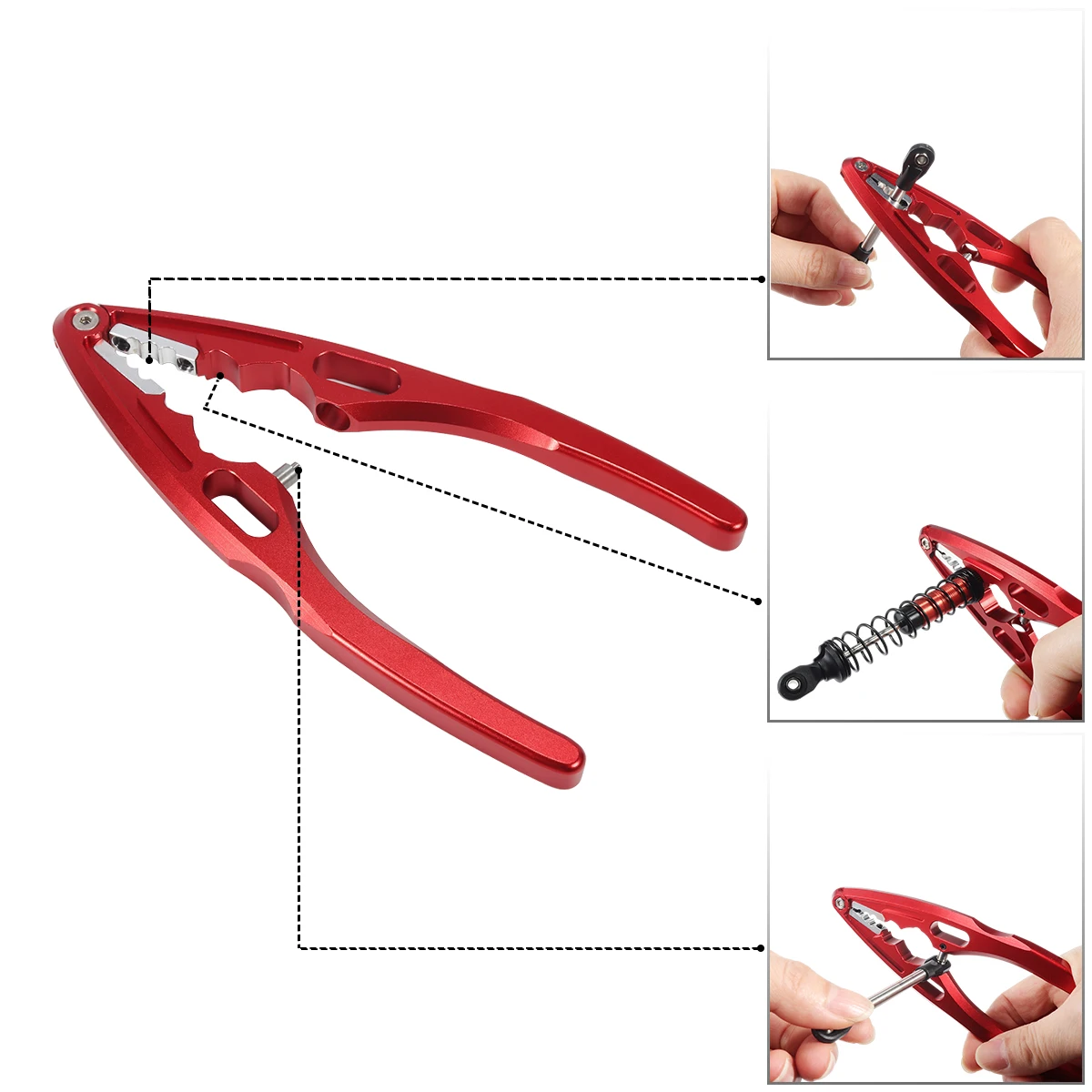 1Pcs Aluminum Pliers Ball Join - مراجعة Model Kit Ship وسعره