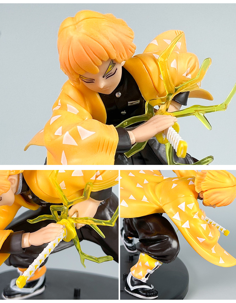 Anime Demon Slayer PVC Figures - مراجعة Model Kit Zenitsu وسعره