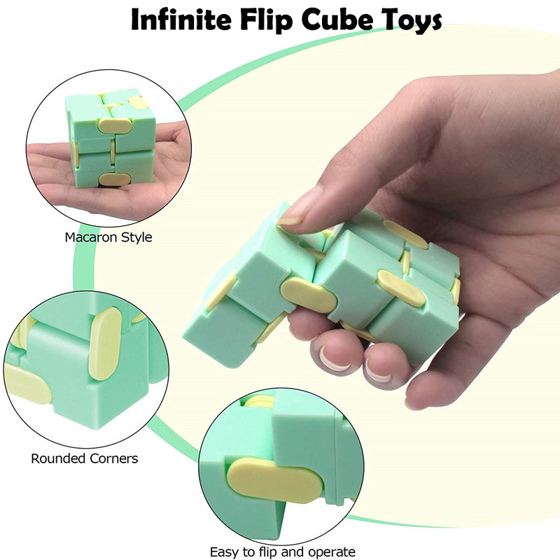 Magic Puzzle Cube Anti Stress  - مراجعة Model Kit Infinite Dimension وسعره