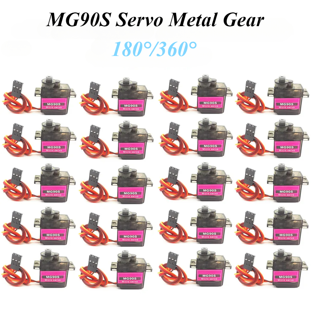 2/4/10/20/50Pcs MG90S Servo Al - مراجعة Model Kit Ship وسعره