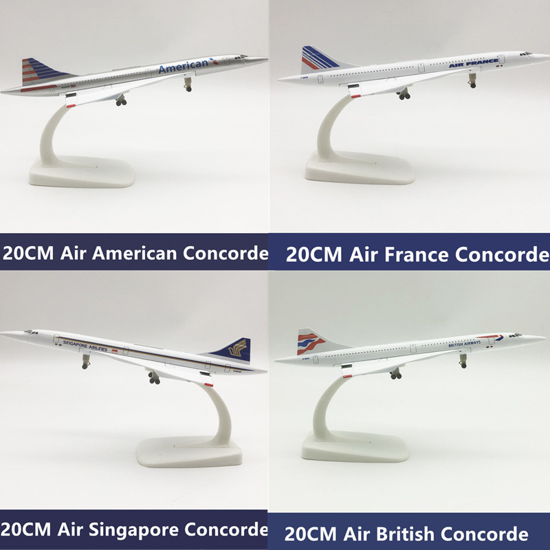 16/20cm Plane Model Concorde A - مراجعة Model Kit Singapore وسعره