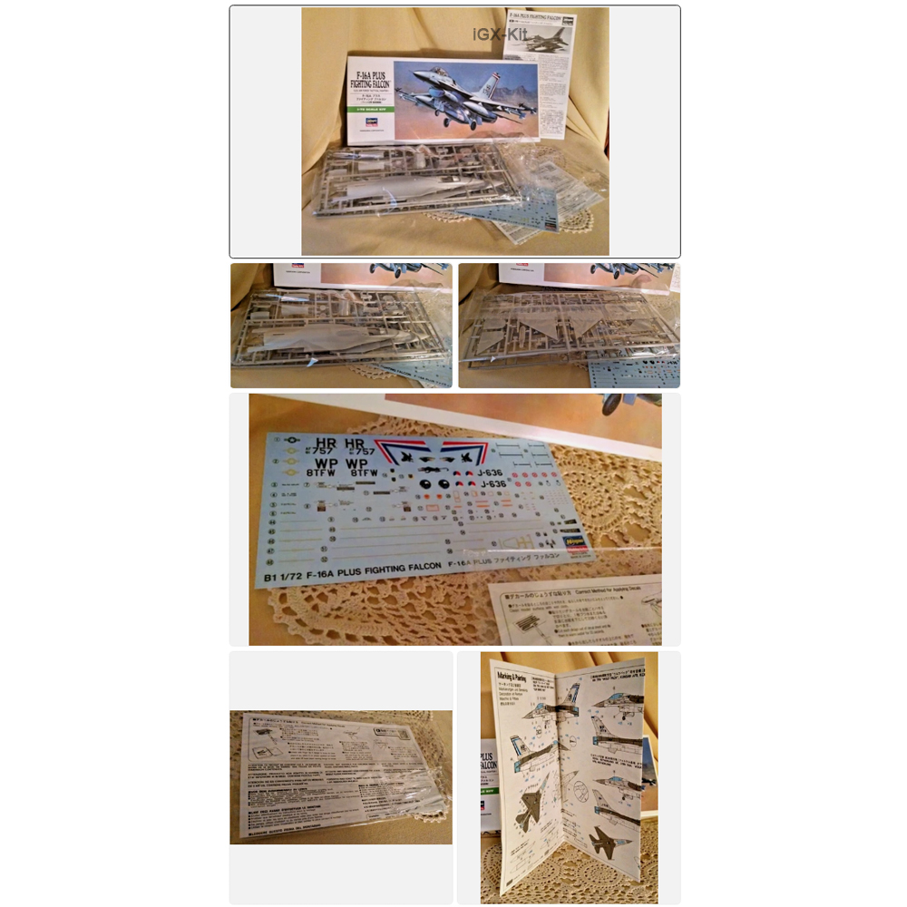 Hasegawa 00231 1/72 Scale US F - مراجعة Model Kit F16 وسعره
