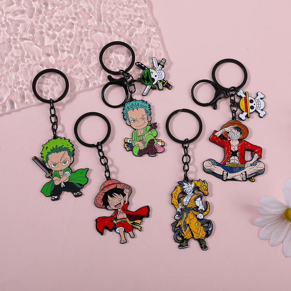 One Piece Anime Keychain Set - - مراجعة Model Kit One Piece وسعره