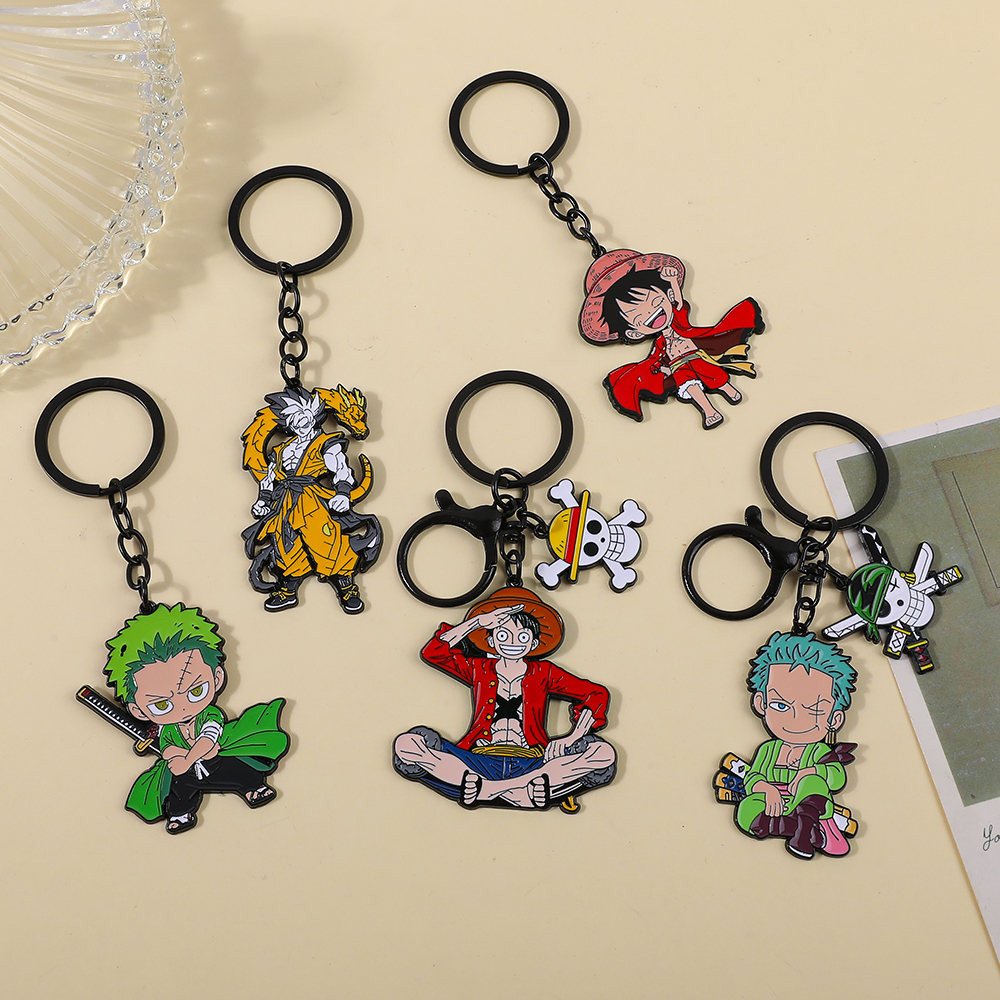One Piece Anime Keychain Set - - مراجعة Model Kit One Piece وسعره