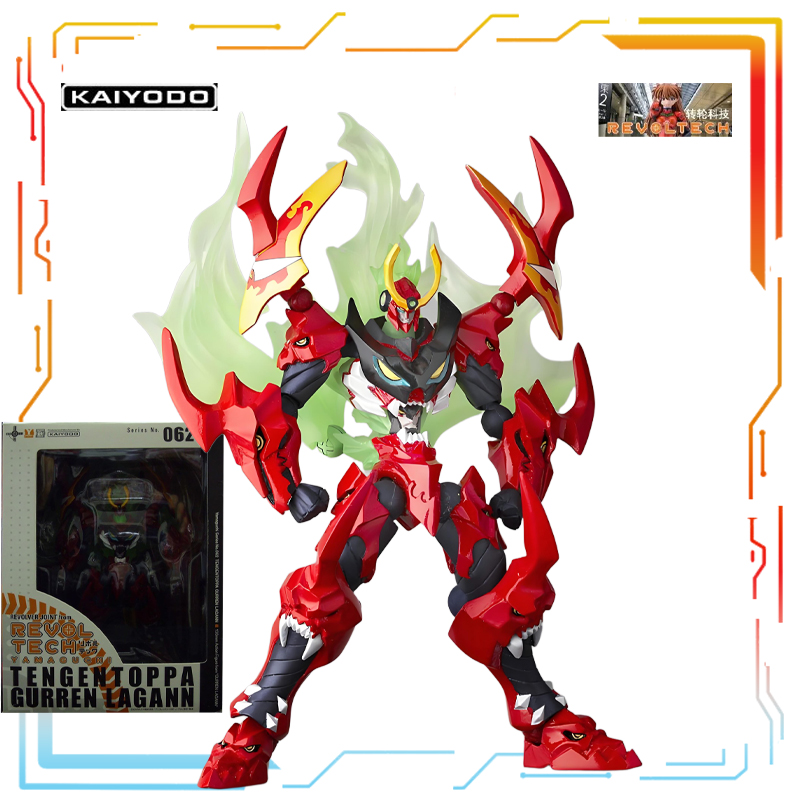 Kaiyodo Original Mecha Product - مراجعة Model Kit Gurren Lagann وسعره