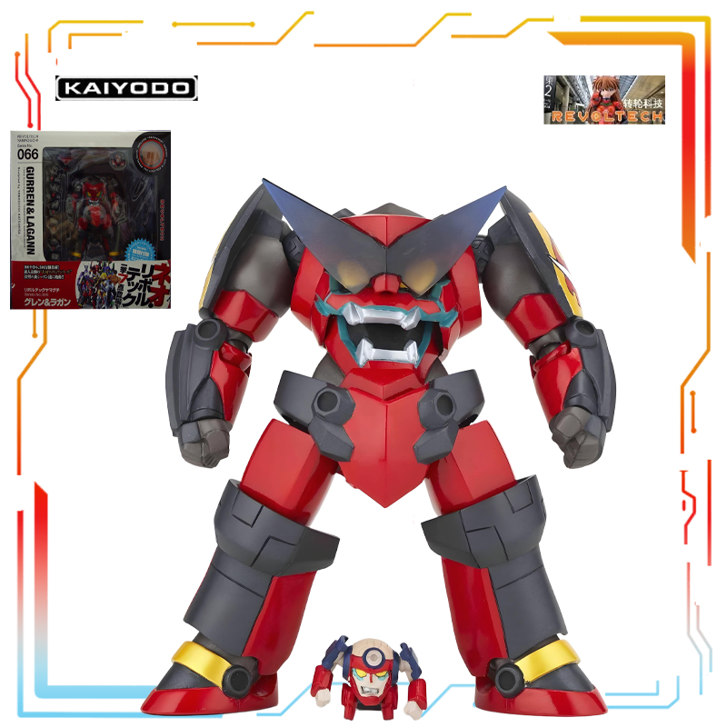 Kaiyodo Original Mecha Product - مراجعة Model Kit Gurren Lagann وسعره