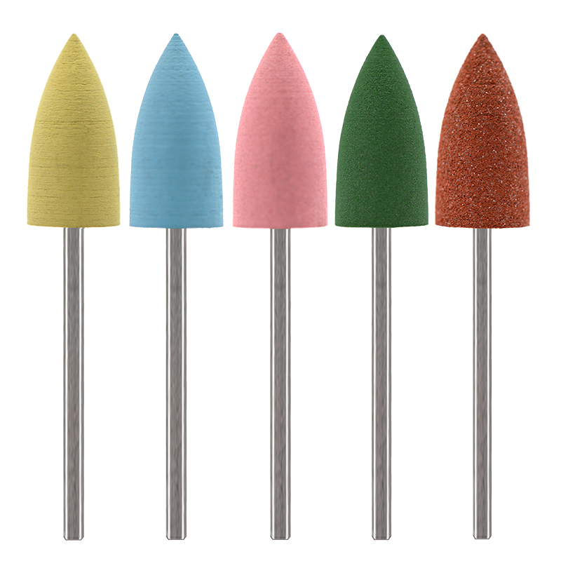 5Pcs/Set Silicone Nail Drill B - مراجعة Sanding Stick Set وسعره