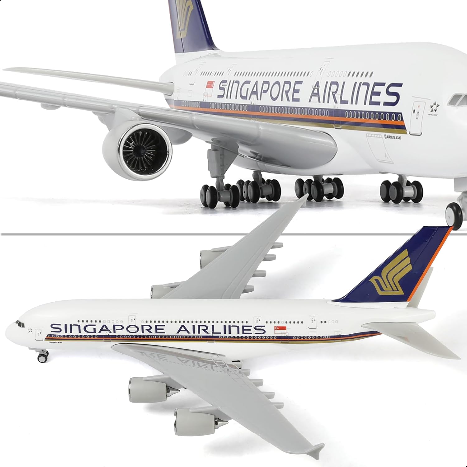 1/240 Singapore A380 Airplane  - مراجعة Model Kit Singapore وسعره