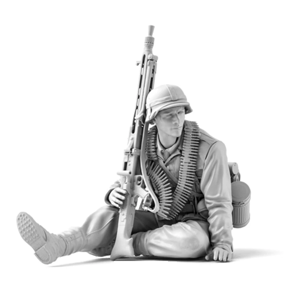1/16  Infantry MG42 Gunner, GM - مراجعة Model Kit Oberon وسعره