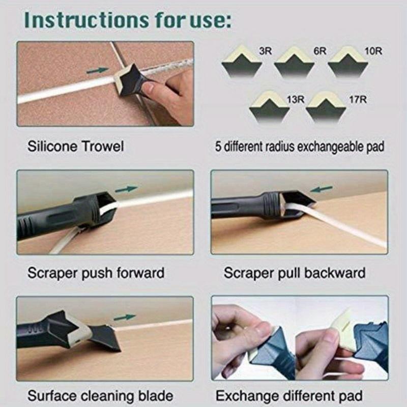 1 Set 3 in 1 Glass Glue Angle  - مراجعة Seam Scraper Tool وسعره