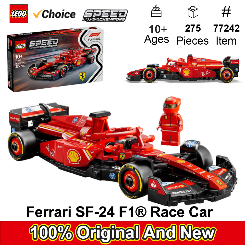 LEGO 77242 Speed Champions Fer - مراجعة Model Kit F16 وسعره