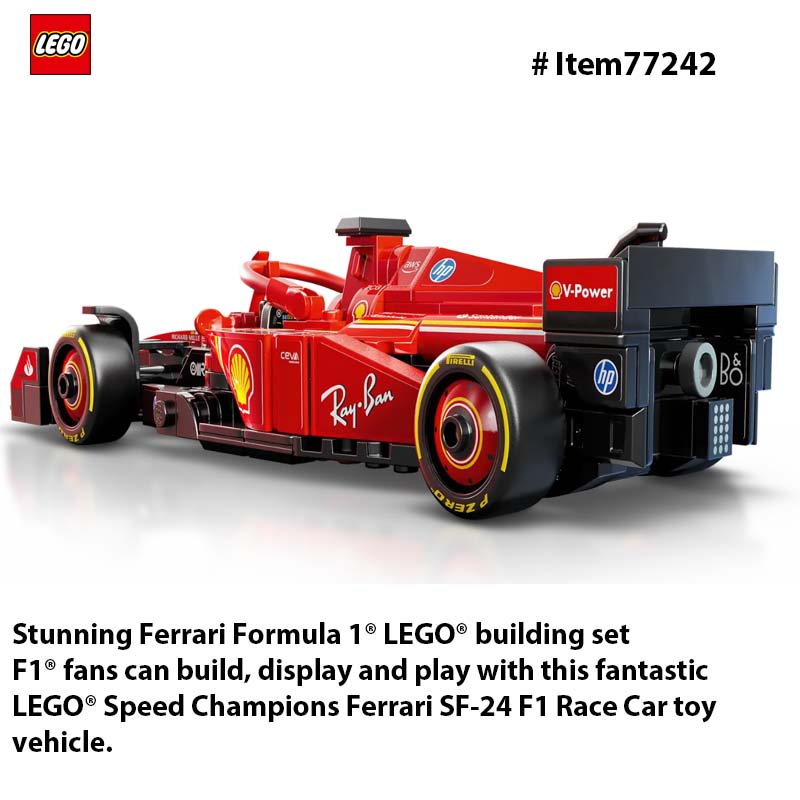 LEGO 77242 Speed Champions Fer - مراجعة Model Kit F16 وسعره
