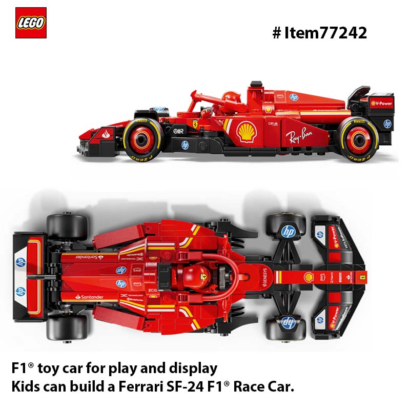 LEGO 77242 Speed Champions Fer - مراجعة Model Kit F16 وسعره