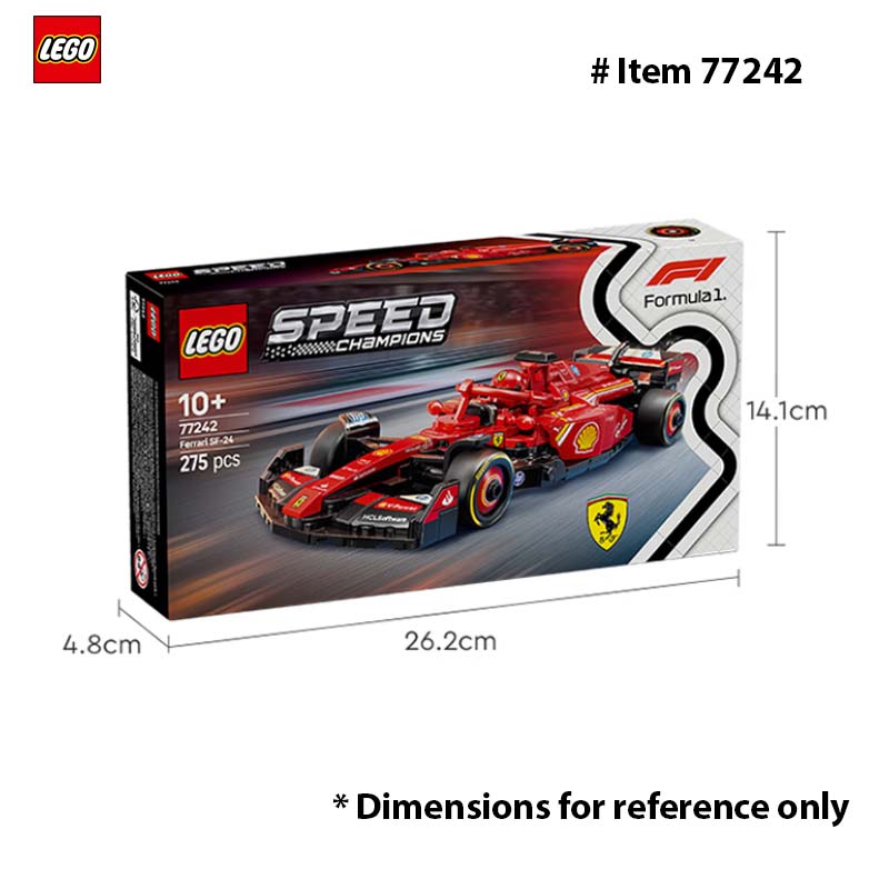 LEGO 77242 Speed Champions Fer - مراجعة Model Kit F16 وسعره