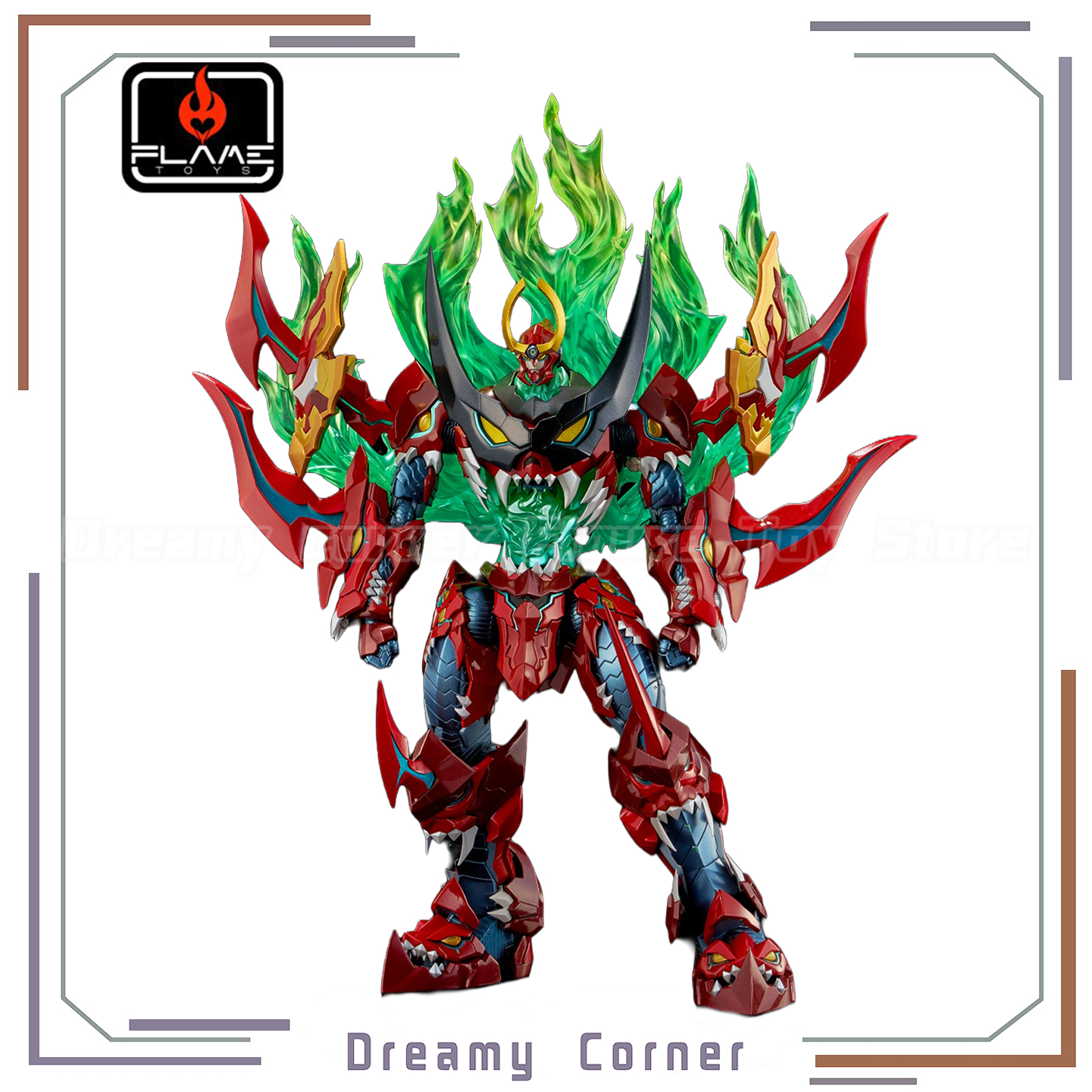 【Pre-sale】FLAMETOYS KURO KARA  - مراجعة Model Kit Gurren Lagann وسعره