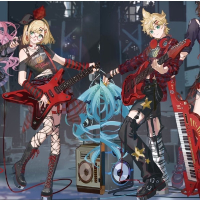 Kagamine Rin/Len Acrylic Stand - مراجعة Model Kit Hatsune Miku وسعره