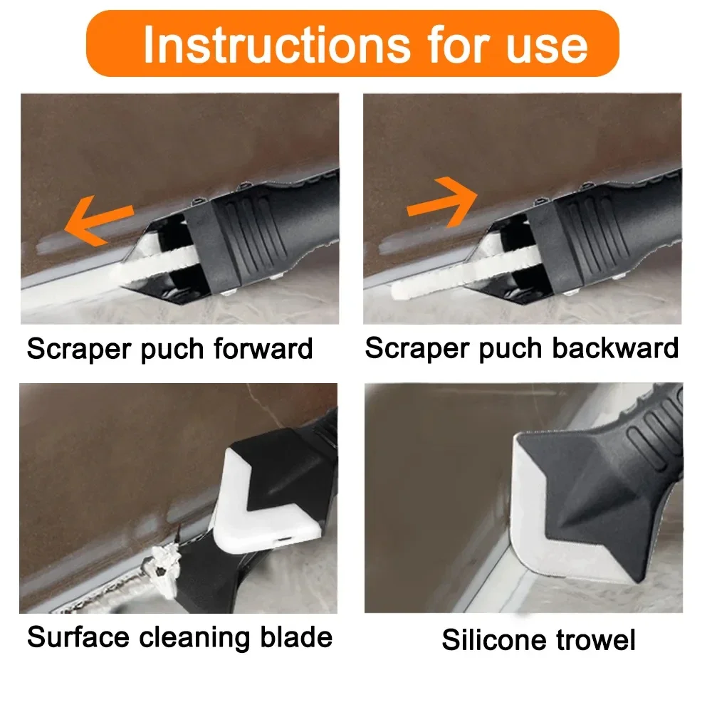 5in1 Silicone Scraper Sealant  - مراجعة Seam Scraper Tool وسعره