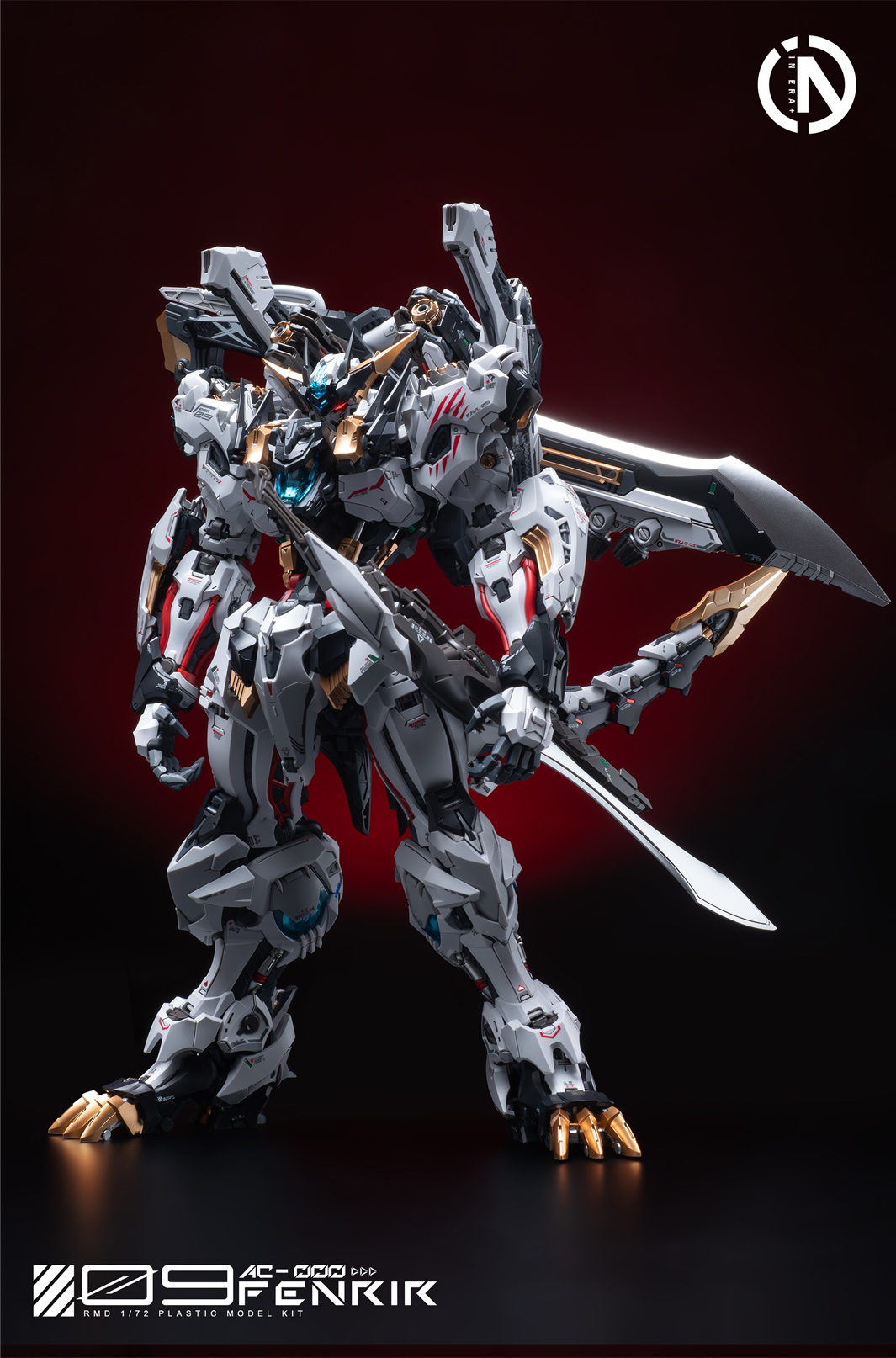 In Stock IN ERA+ FNR-09 FENRIR - مراجعة Model Kit Infinite Dimension وسعره