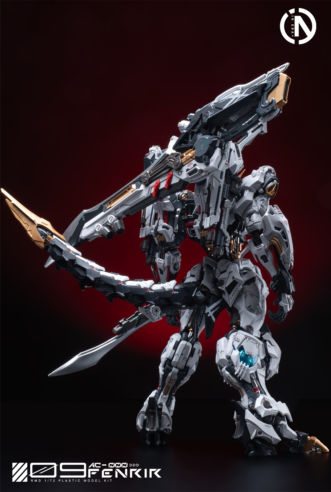In Stock IN ERA+ FNR-09 FENRIR - مراجعة Model Kit Infinite Dimension وسعره