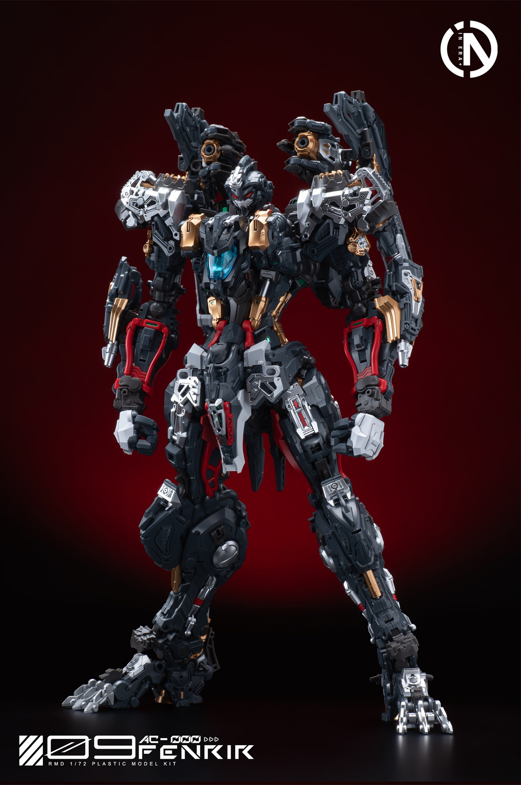 In Stock IN ERA+ FNR-09 FENRIR - مراجعة Model Kit Infinite Dimension وسعره