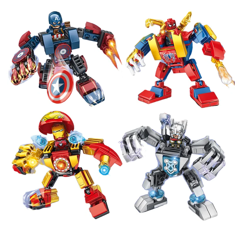 Blind box Mini Marvel Building - مراجعة Model Kit Armored Core وسعره