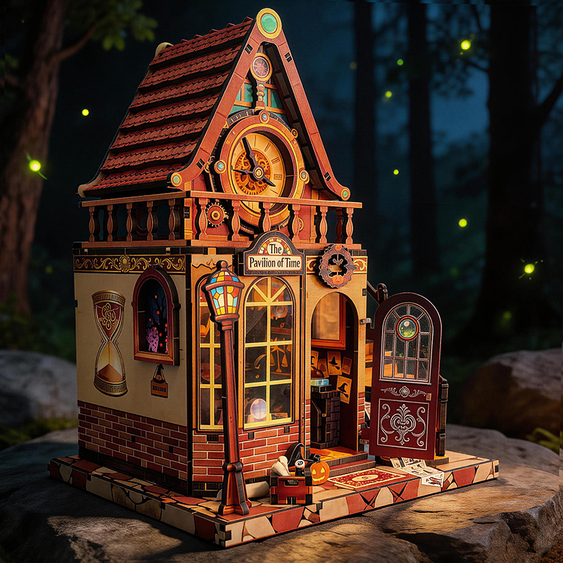 New Wooden Dollhouse Time Pavi - مراجعة Model Kit Centaur وسعره