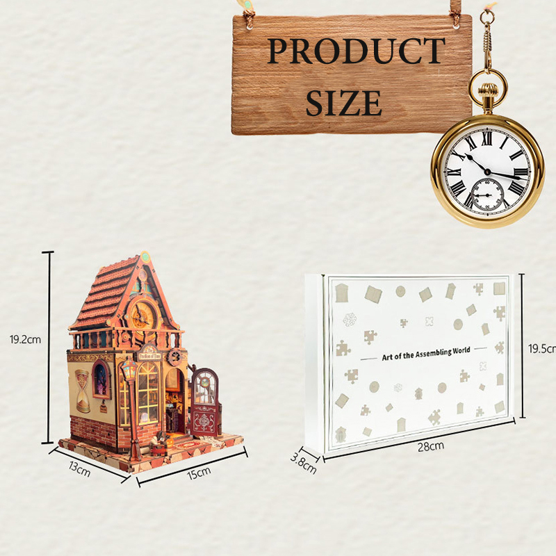 New Wooden Dollhouse Time Pavi - مراجعة Model Kit Centaur وسعره