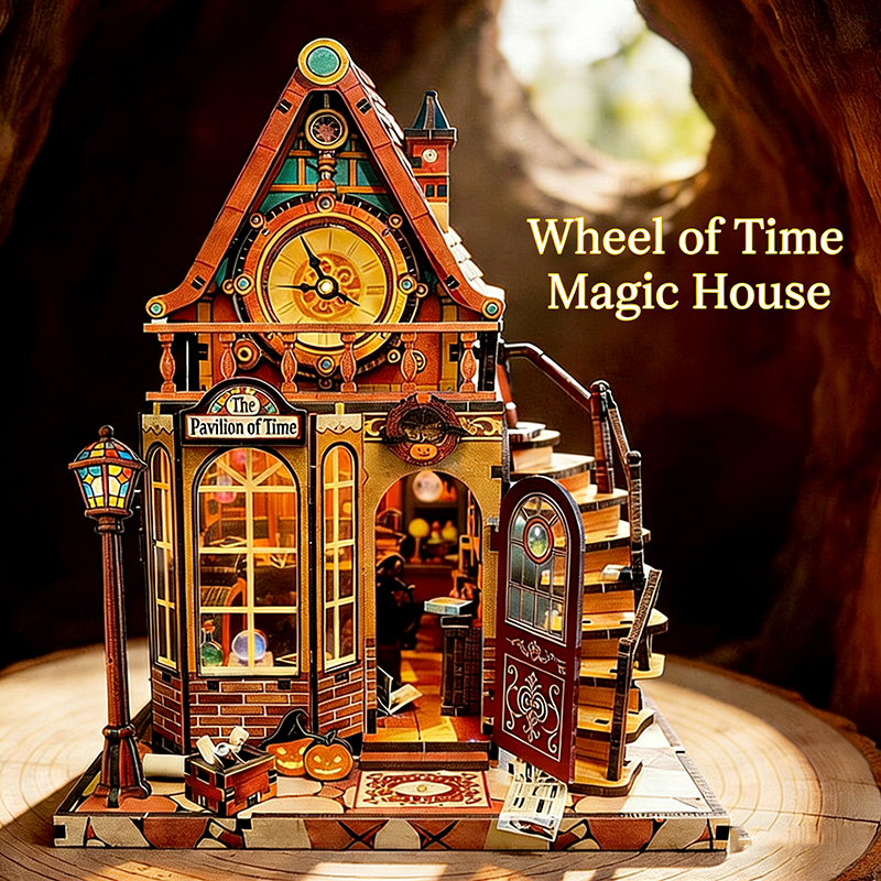 New Wooden Dollhouse Time Pavi - مراجعة Model Kit Centaur وسعره