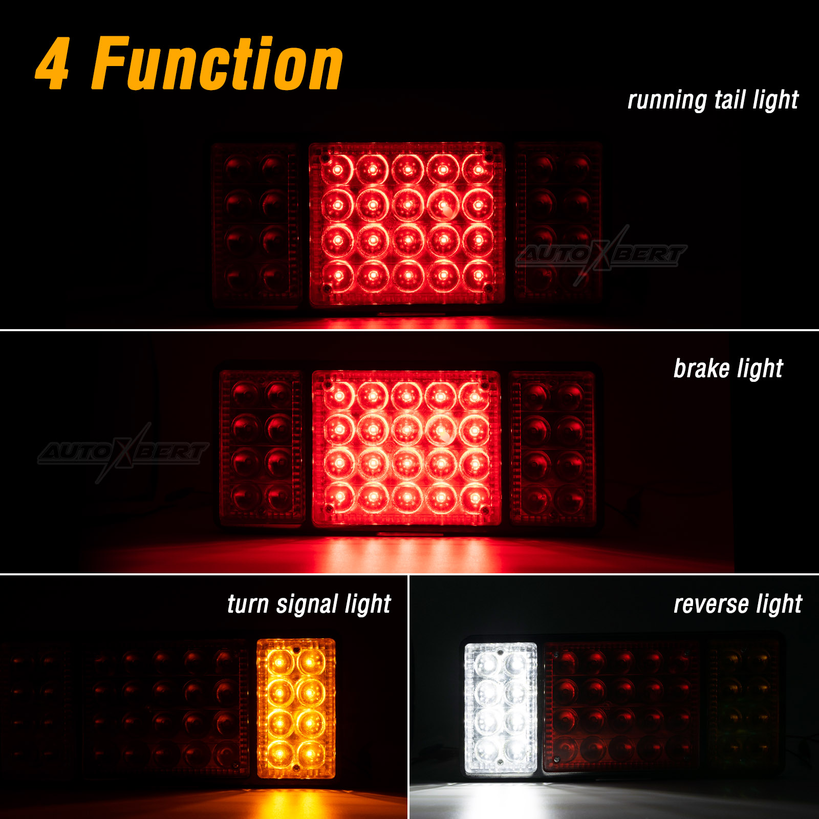 12V 36LED Truck Rear Tail Ligh - مراجعة Model Kit Ship وسعره