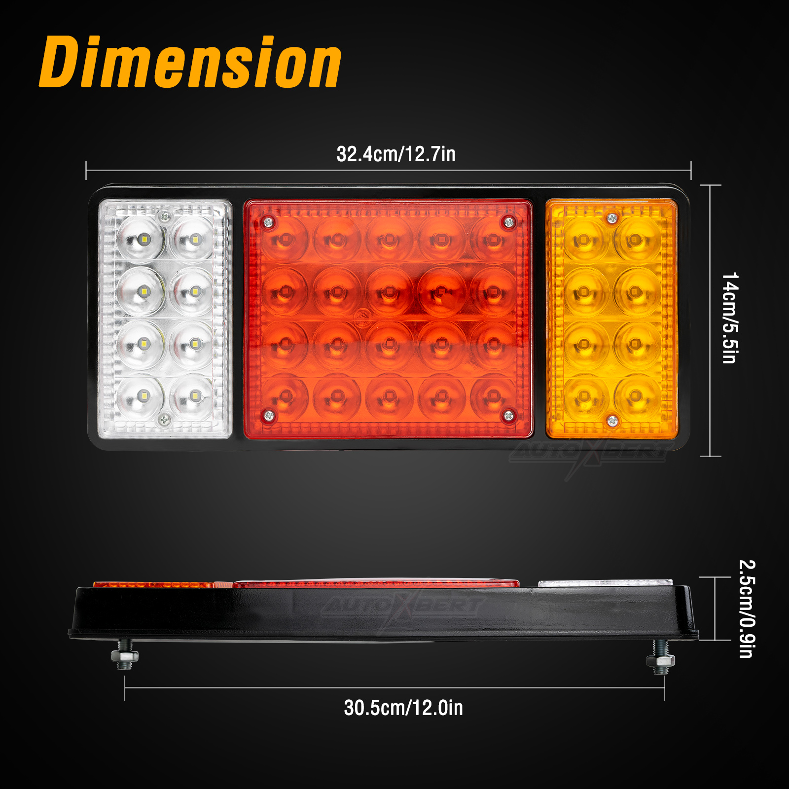12V 36LED Truck Rear Tail Ligh - مراجعة Model Kit Ship وسعره