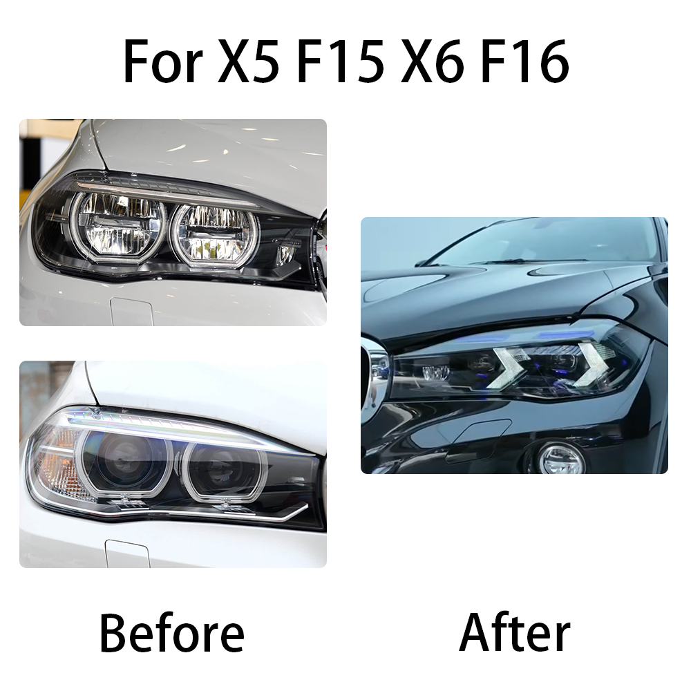 Headlight for Bmw X5 F15 Led H - مراجعة Model Kit F16 وسعره