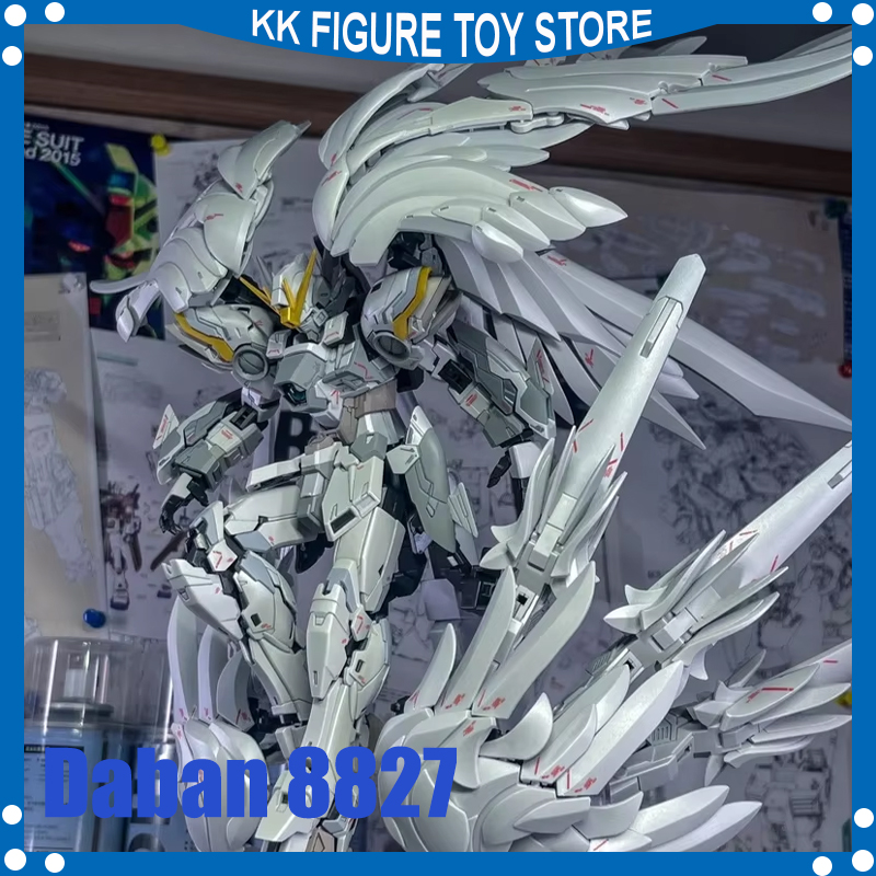 Daban 8827 MG 1/100 Wing Snow  - مراجعة Model Kit Gundam Mg وسعره