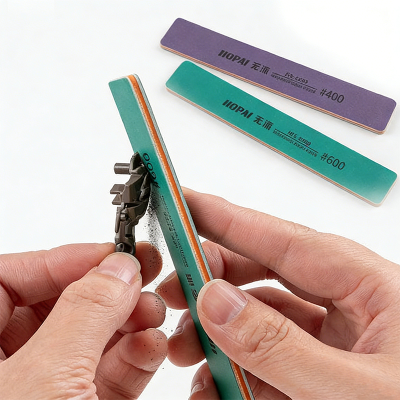 6Pcs MS-E400-1500 Semi-rigid S - مراجعة Sanding Stick Set وسعره