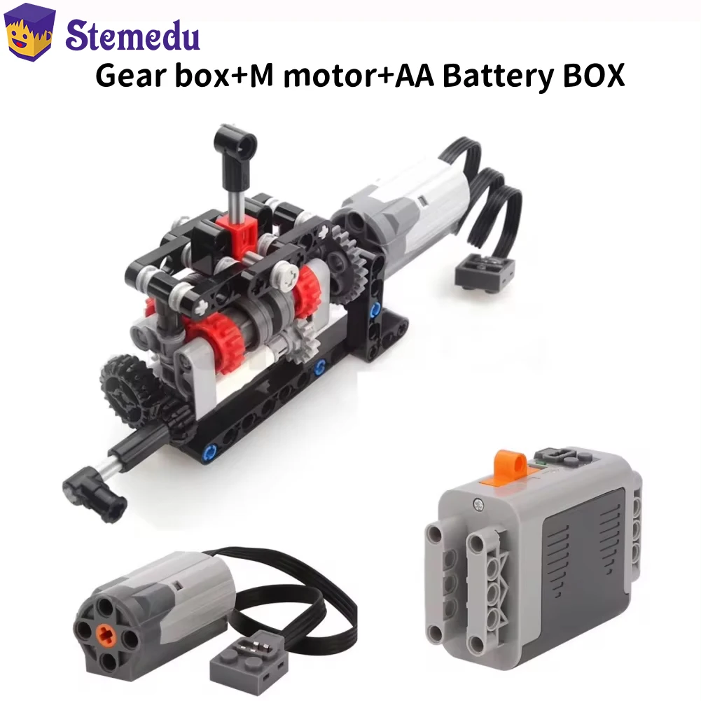 MOC High-tech 4 Speeds Gearbox - مراجعة Model Kit Centaur وسعره