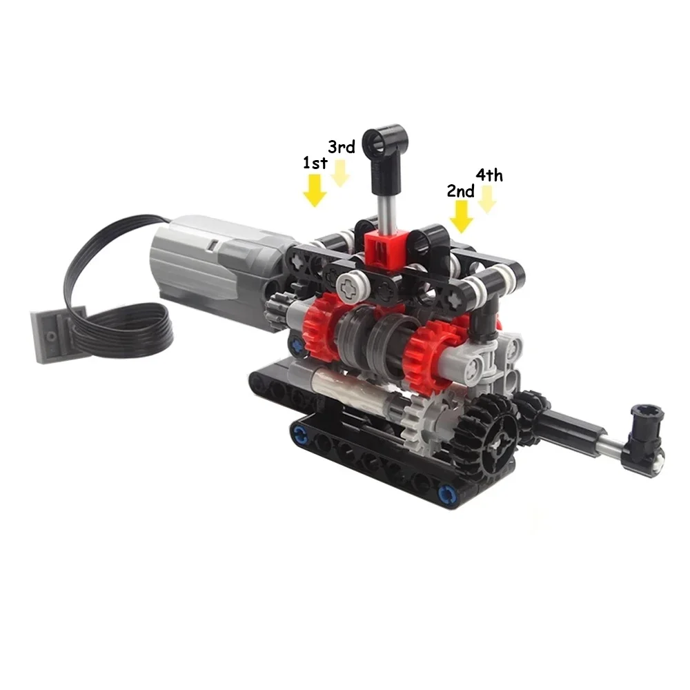 MOC High-tech 4 Speeds Gearbox - مراجعة Model Kit Centaur وسعره